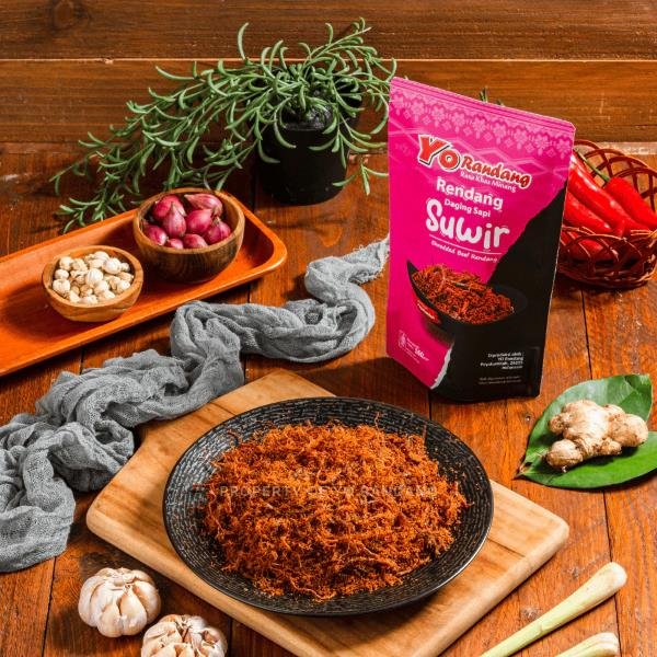 Rendang sapi suwir