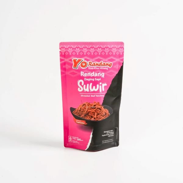 Rendang Daging Sapi Suwir 160g