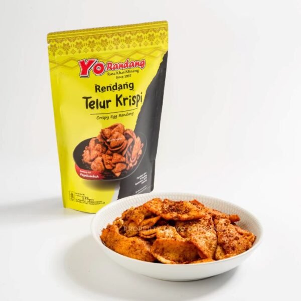 YO Randang - Rendang Telur Krispi 175g