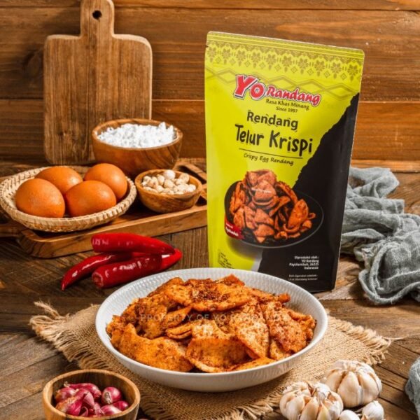 YO Randang - Rendang Telur Krispi 175g