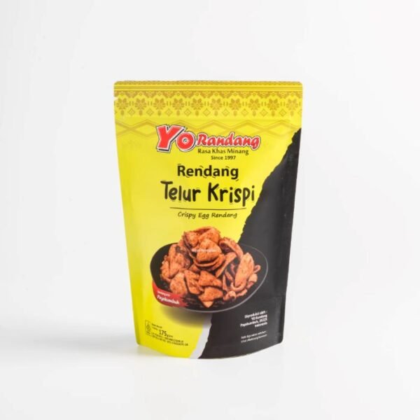 YO Randang - Rendang Telur Krispi 175g