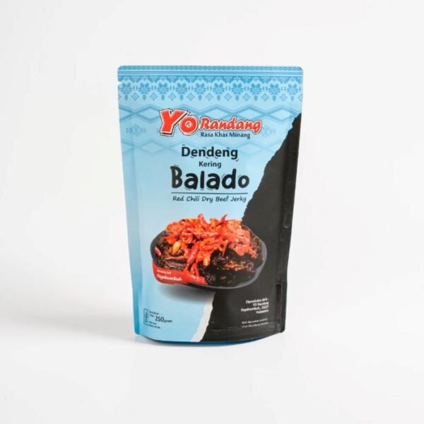 08 Dendeng Kering Balado 3 YO Randang - Dendeng Kering Balado 200g
