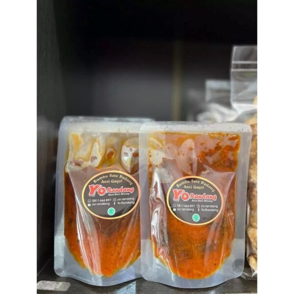 10 rendang bumbu sate padang 2 YO Randang Bumbu Sate Padang Instan