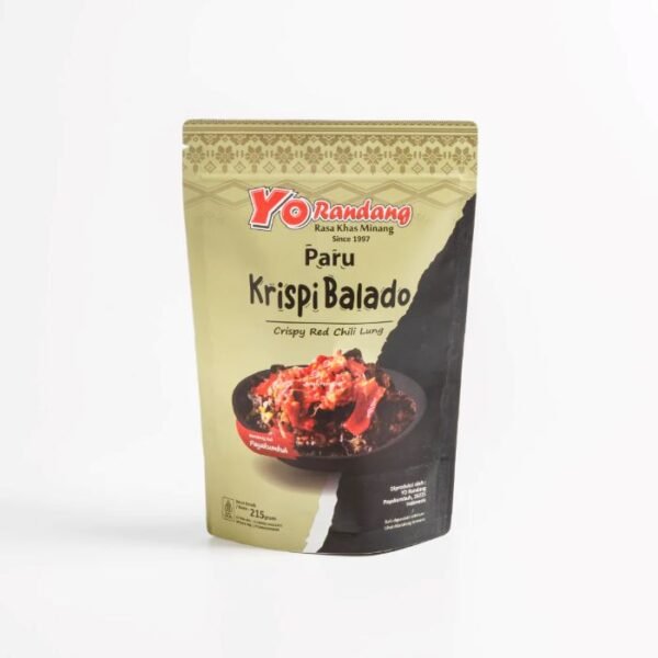 YO Randang - Paru Krispi Balado 215g